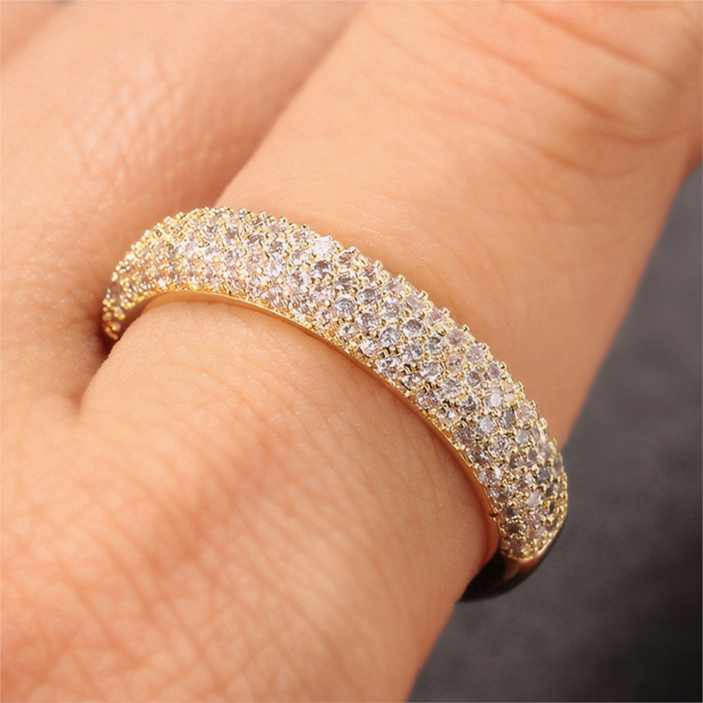 Vintage Fashion Faire - Licht Luxus Glänzenden Ring Für Frauen