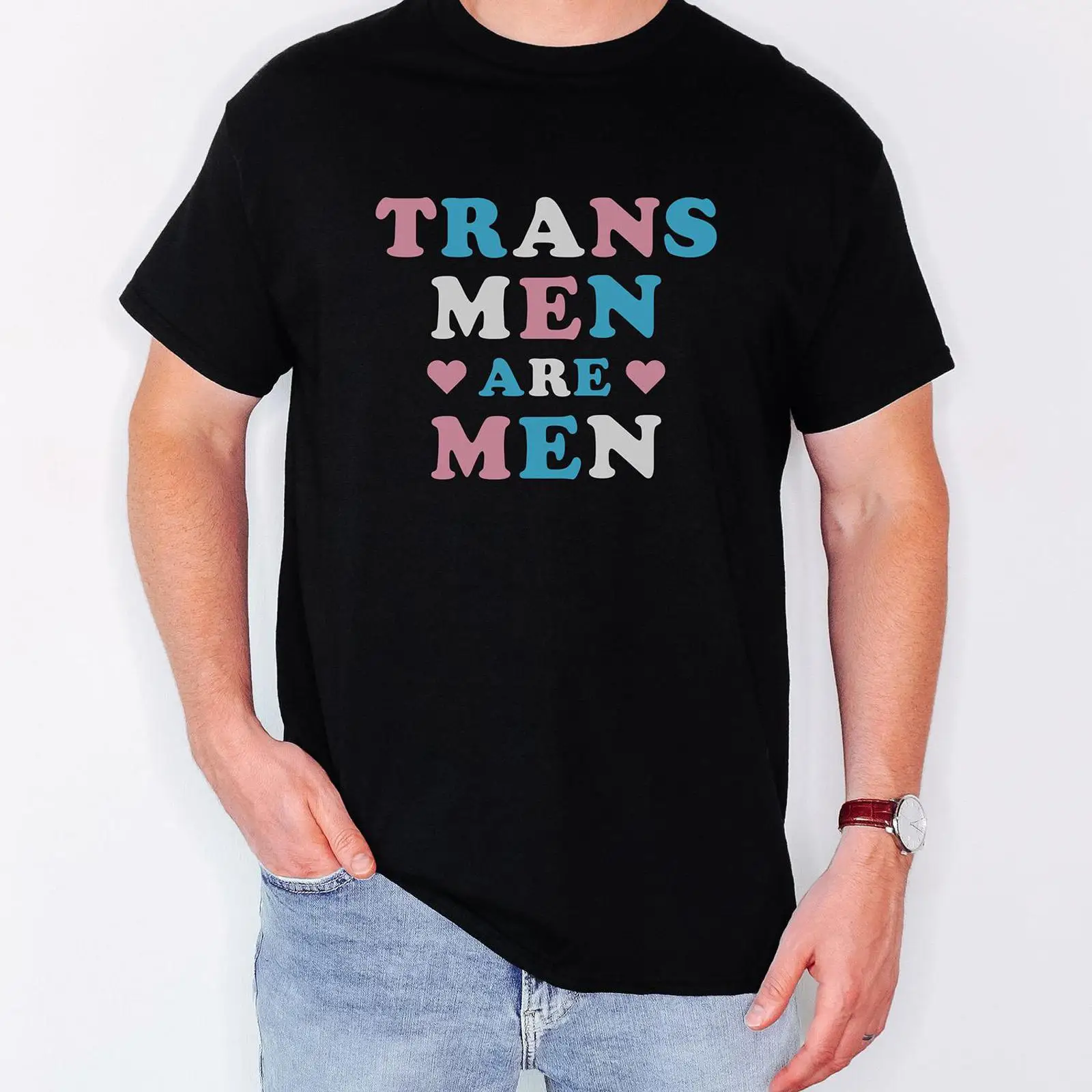 Vintage Queer Fashion - Trans Men Are T-Shirt Pride LGBTQ
