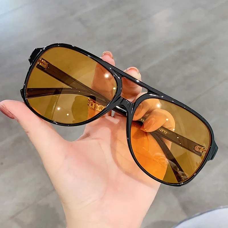 Vintage Outdoor Fashion - Retro-Sonnenbrille für Herren und Damen, großer