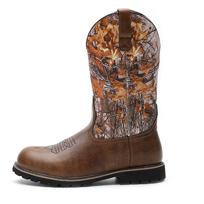 Vintage Fashion Prints - Große Größe 48 Herrenstiefel Klassische handgefertigte