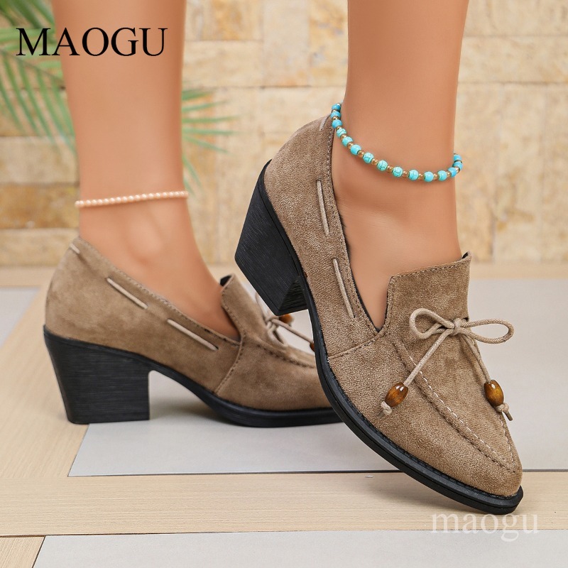 Vintage Outdoor Fashion - 7CM Absatz Damen-Pumps für Frühling und