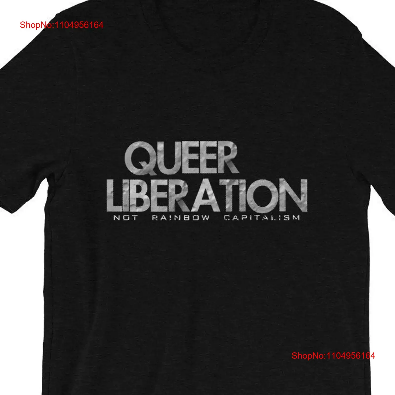 Vintage Queer Fashion - Queer Liberation not Rainbow Capitalism T-Shirt