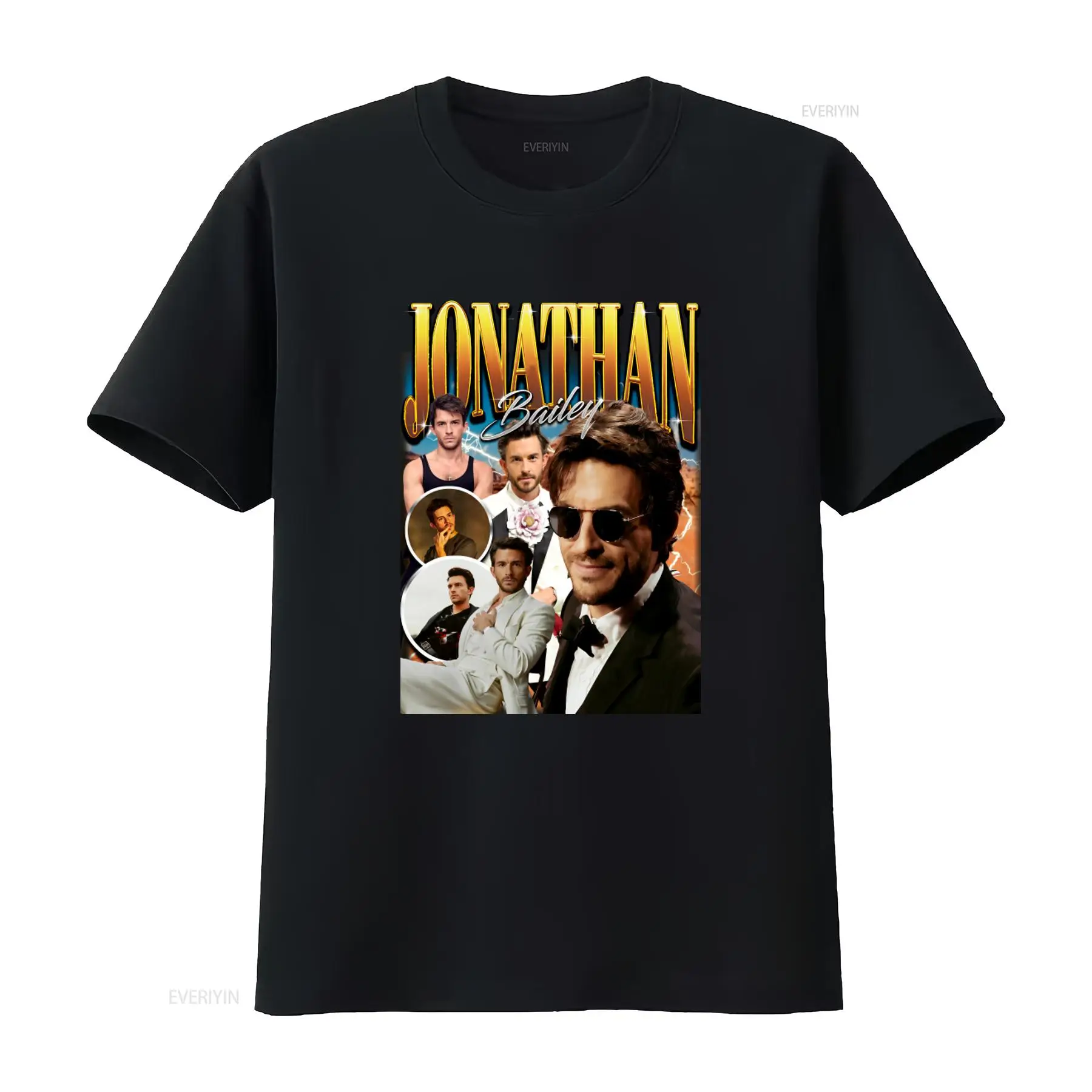 Vintage Fashion Buyer - Jonathan Bailey T-Shirt Stylische Herrenmode mit