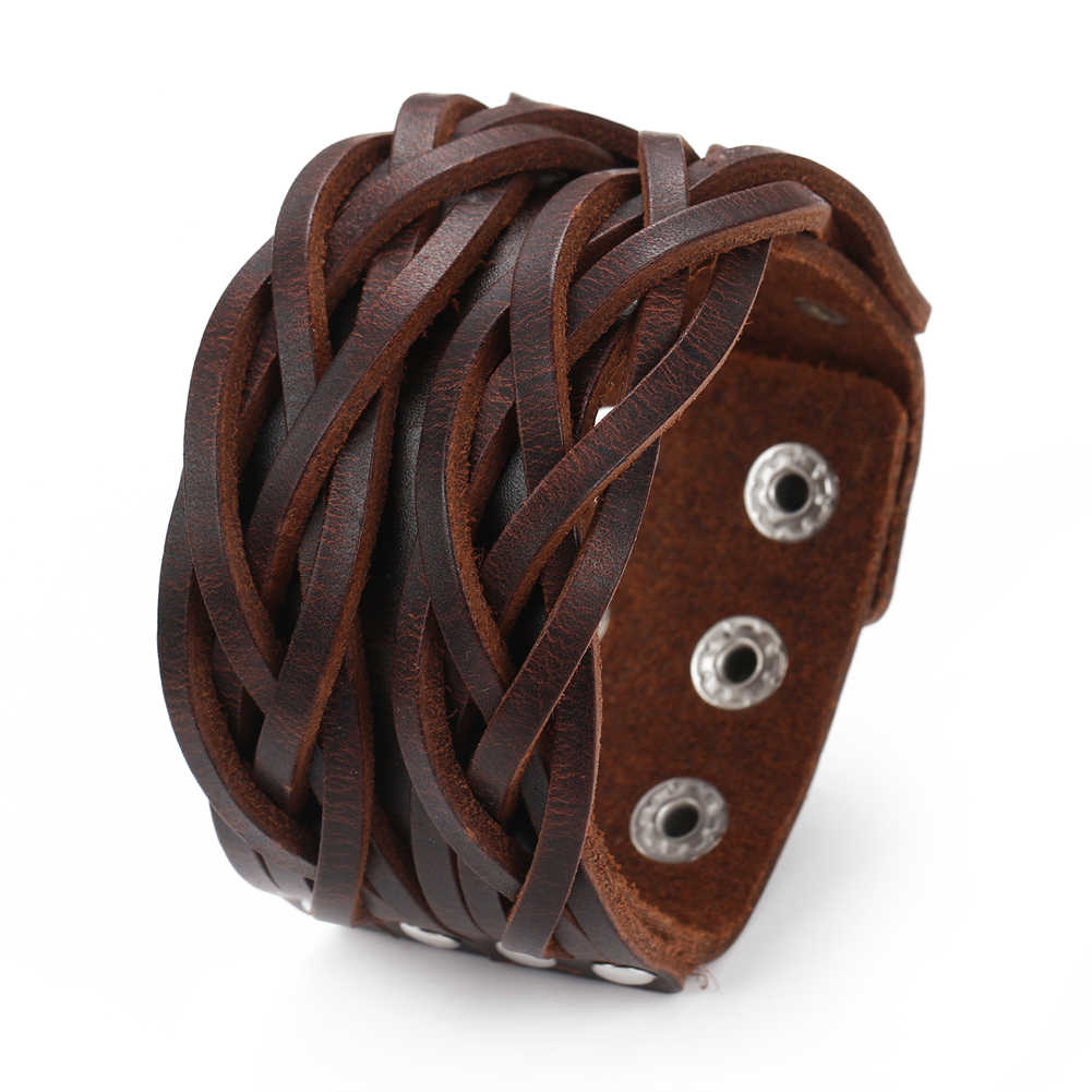 Vintage Fashion Trends 2025 - 2025 Trend Schmuck Vintage Handgewebtes Lederarmband