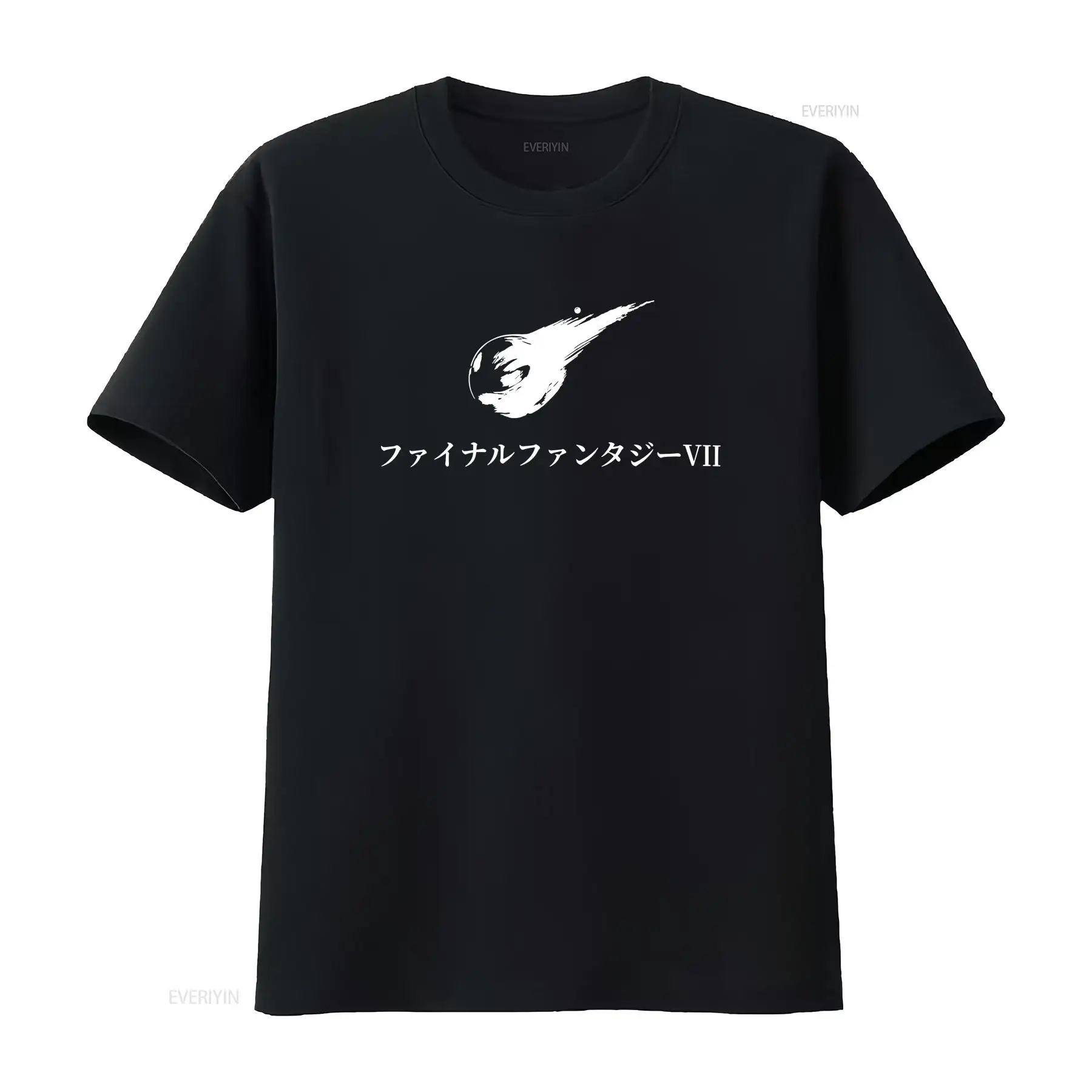 Vintage Fashion Knitwear - FF7 JP Title T-Shirt, mehrere Farben,