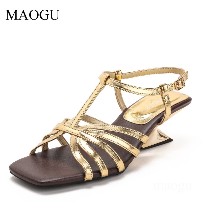 Vintage Outdoor Fashion - Größe 35-42 Damen-Gladiatorsandalen im französischen Vintage-Stil,