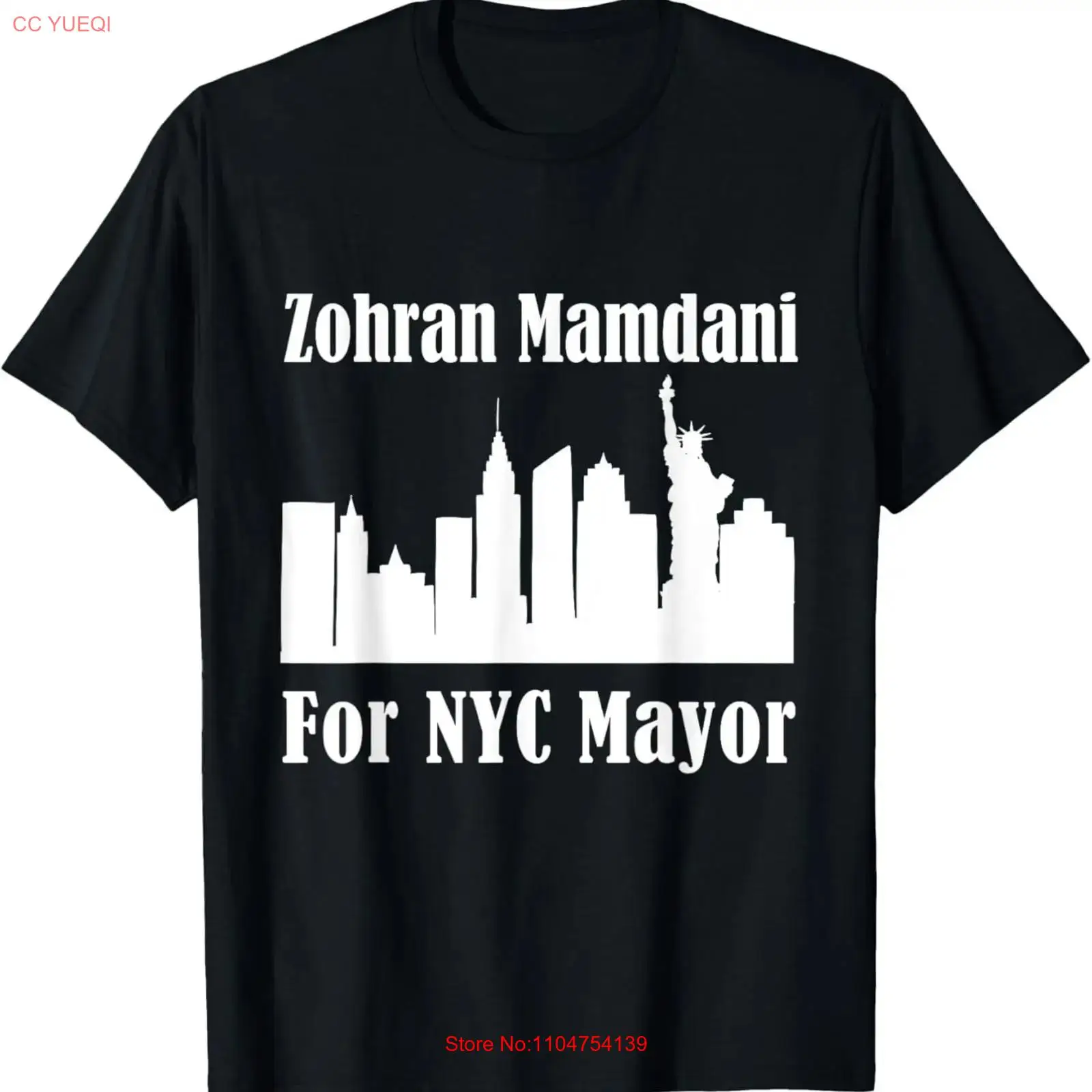 Vintage Fashion Nyc - Zohran Mamdani für NYC Mayor T-Shirt