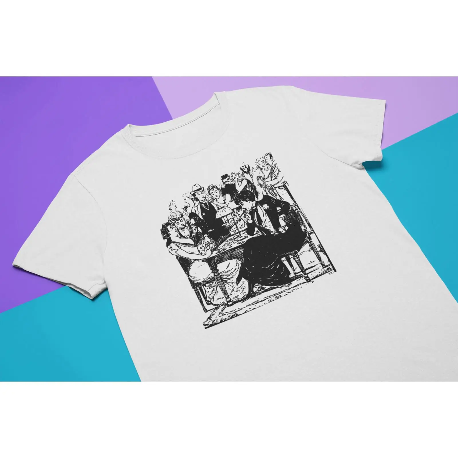 Vintage Queer Fashion - Cartoon-Lesben-T-Shirt, Butch Femme Queer Culture Pride,