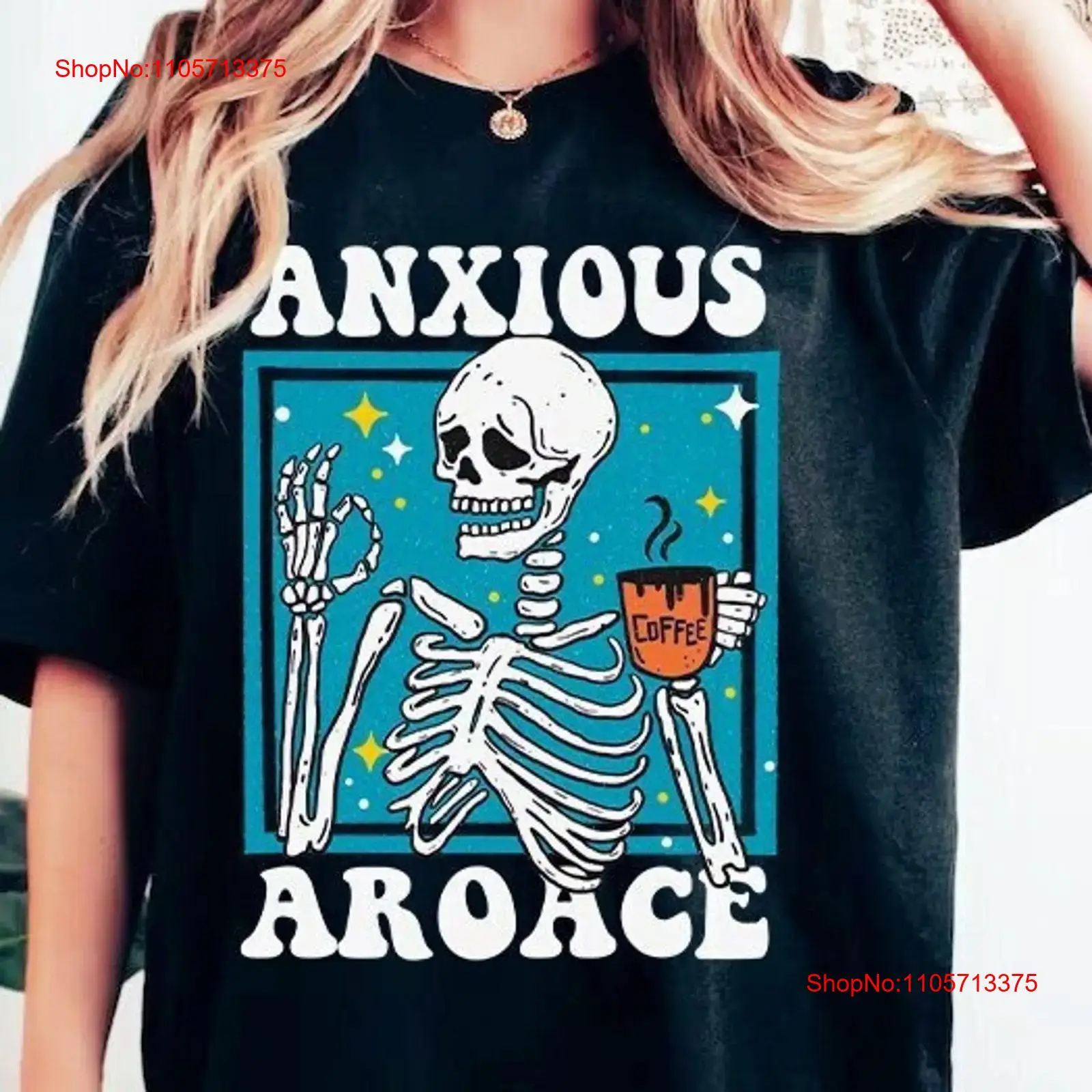 Vintage Queer Fashion - Angstlösendes Aroace-Shirt, Pride-T-Shirt, aromantisch, asexuell, LGBTQ,