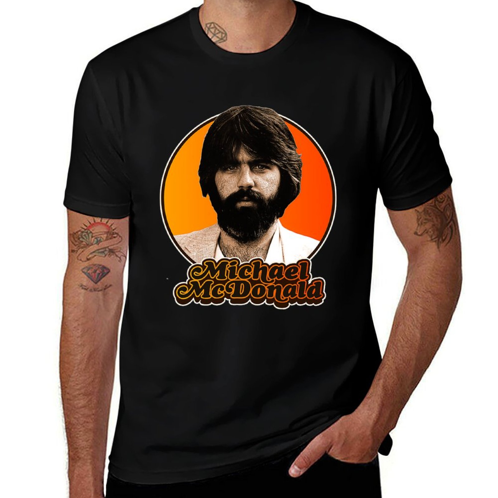 Vintage Fashion Stuff - Michael McDonald T-Shirt koreanische Mode Vintage