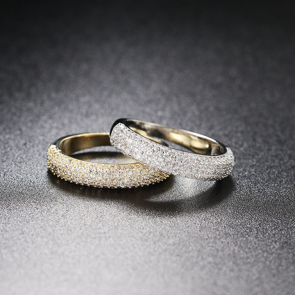 Licht Luxus Glänzenden Ring Fü – Vintage Fashion Faire Bewertung und Preis