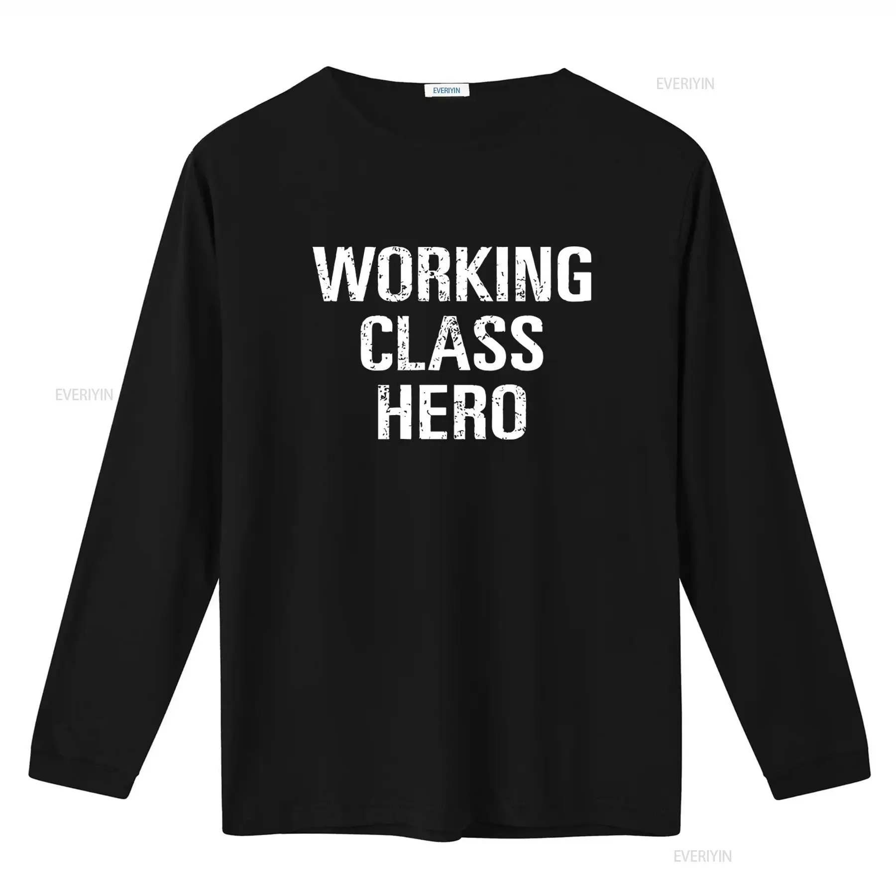WORKING CLASS HERO Print-T-Shi – Vintage Fashion Nyc Bewertung und Preis