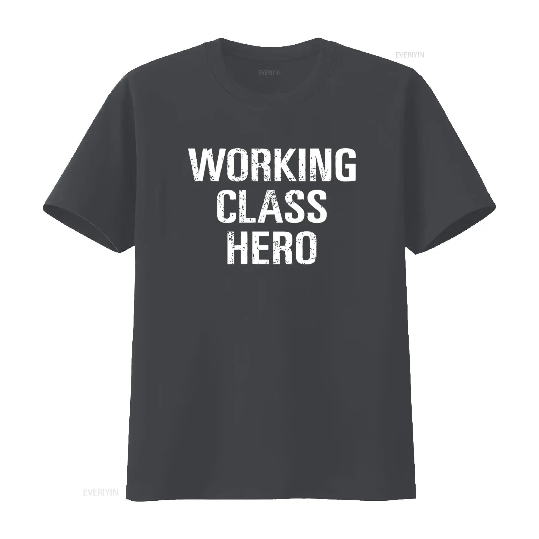 WORKING CLASS HERO Print-T-Shi – Vintage Fashion Nyc Bewertung und Preis