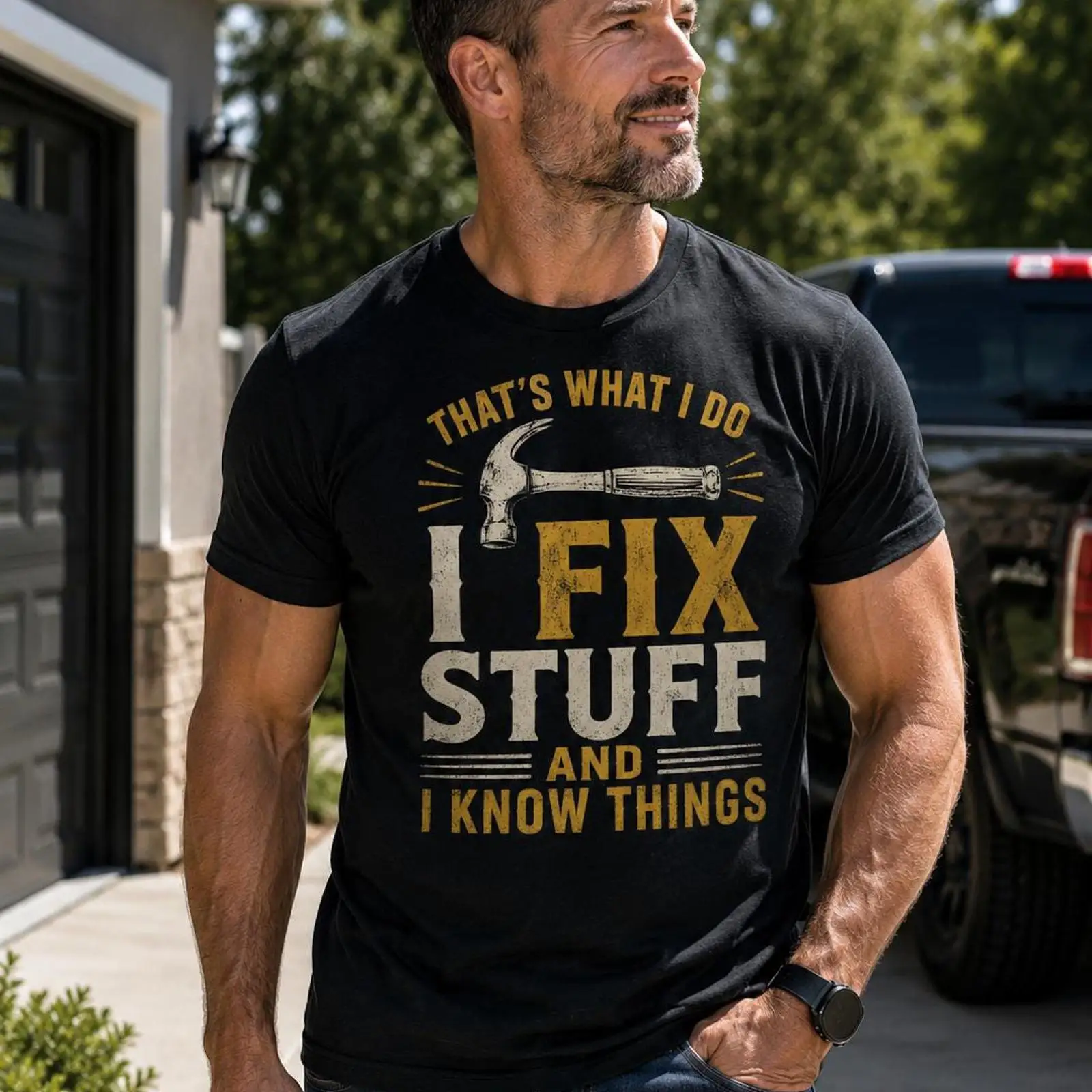 I Fix Stuff and Know Things T- – Vintage Fashion Stuff Bewertung und Preis