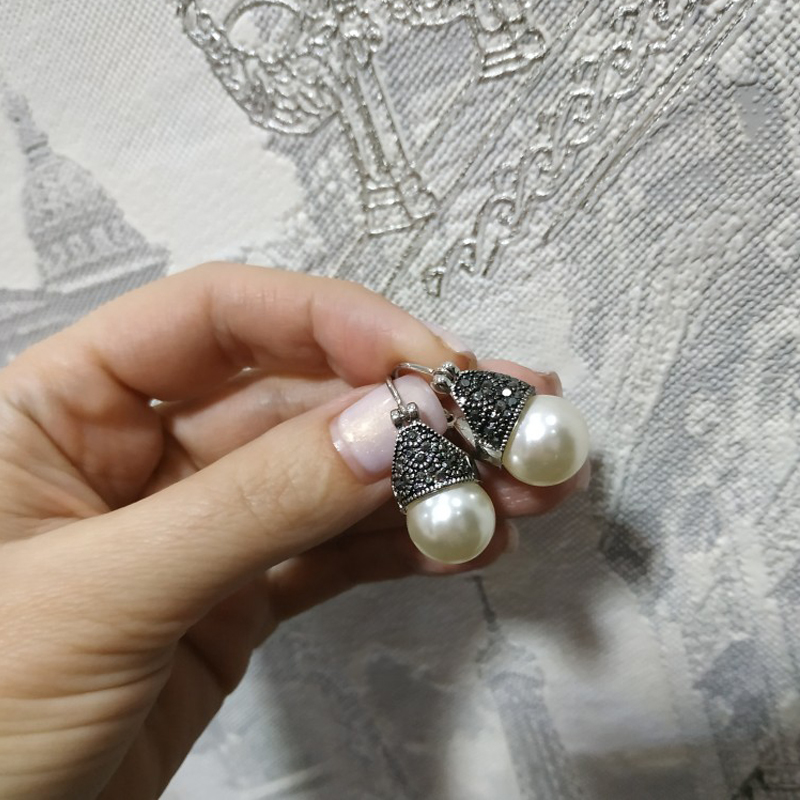 Hoop Ohrringe Frauen Runde Inm – Vintage Fashion Faire Bewertung und Preis