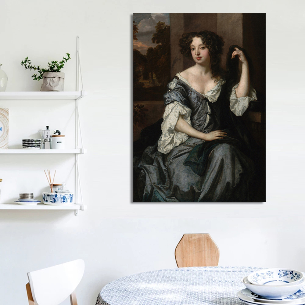 Renaissance Frauenporträt Post – Vintage Fashion Art Bewertung und Preis