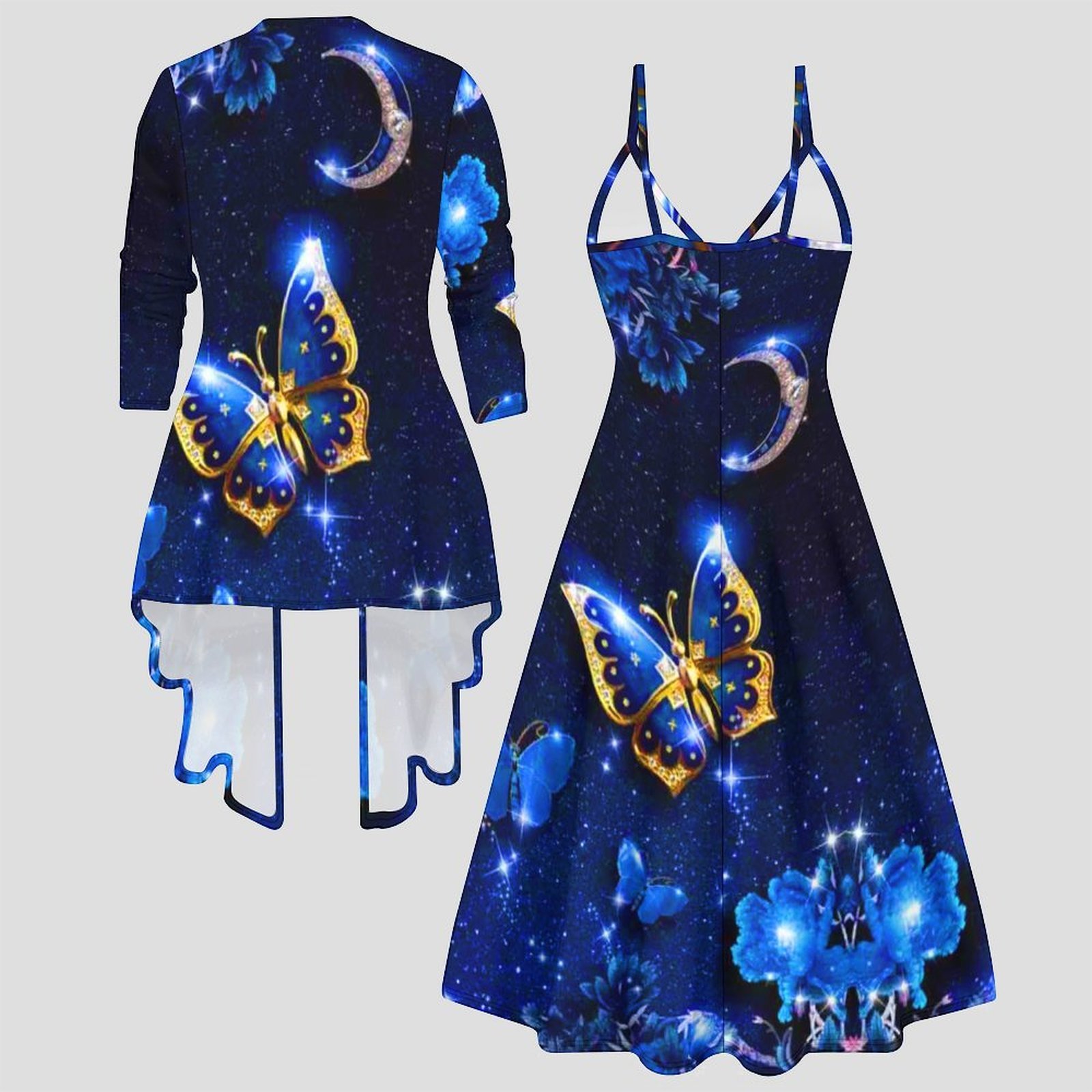 Vintage-Print Zweiteiliges Set – Vintage Fashion Knitwear Bewertung und Preis