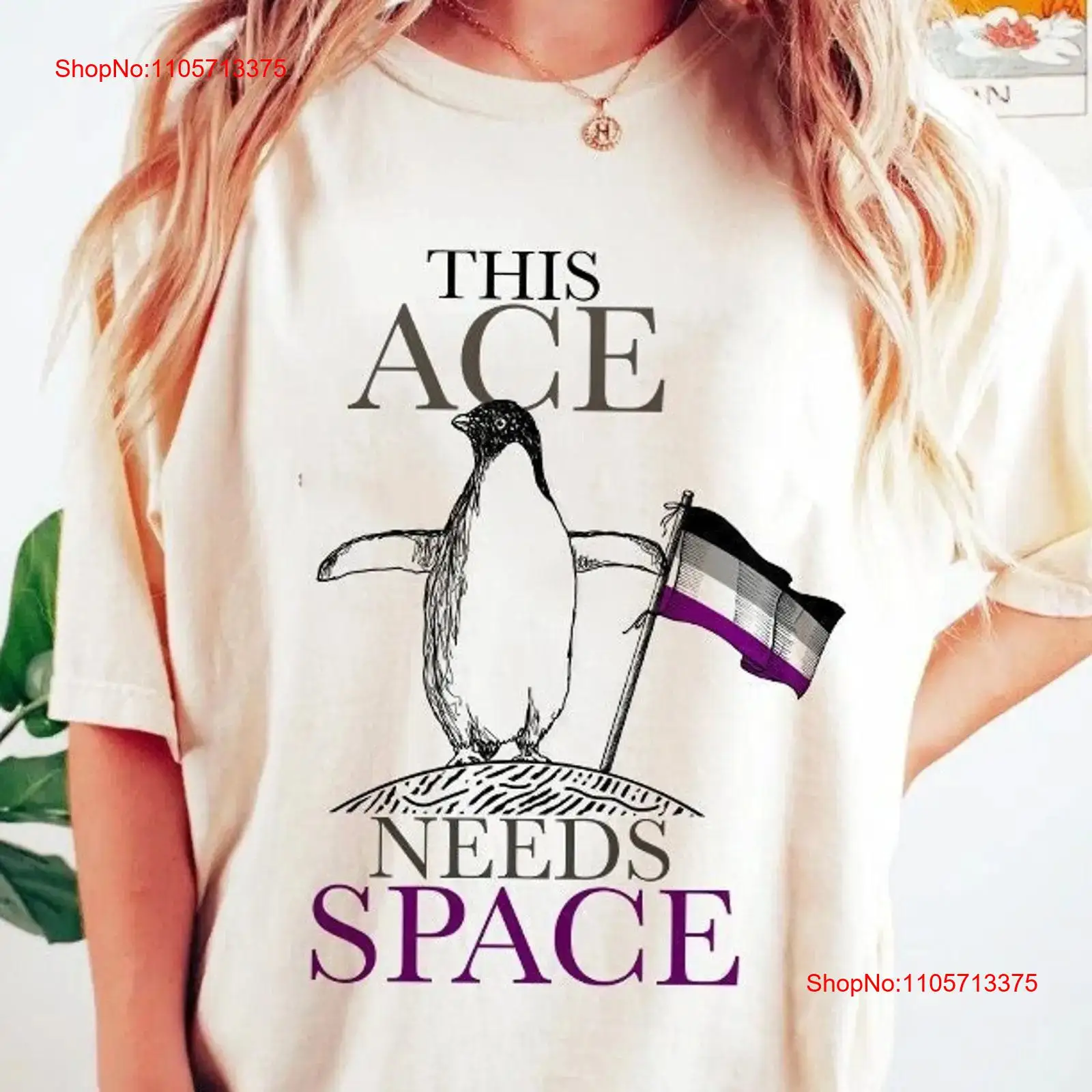 Dieses Ace-Need-Space-Shirt mi – Vintage Queer Fashion Bewertung und Preis