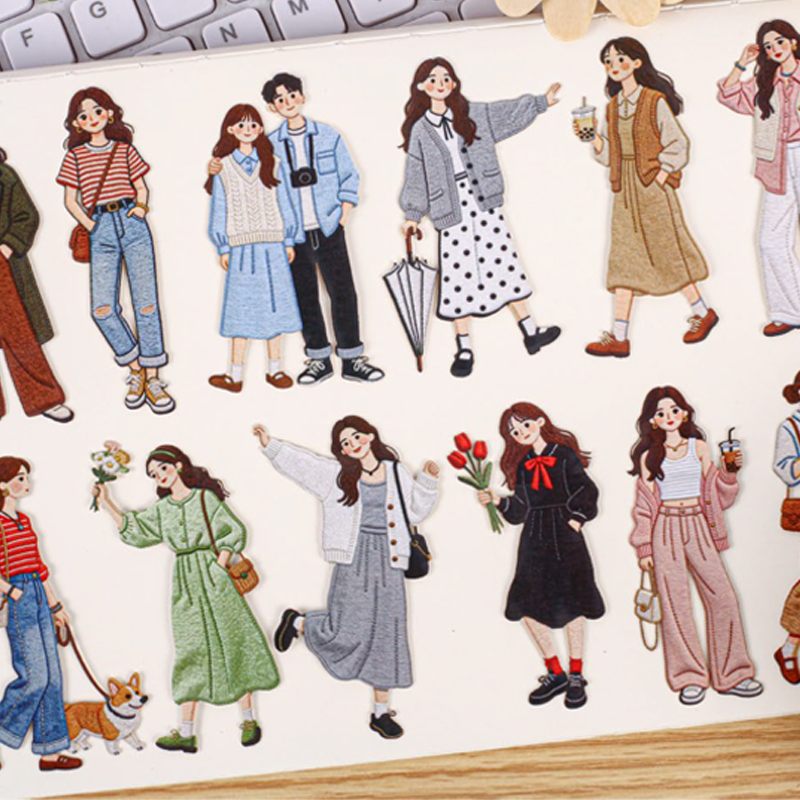 Vintage Fashion Girl Sticker P – Vintage Fashion Journal Bewertung und Preis