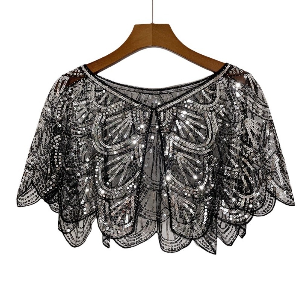 Art Deco Ausgehöhlter Schal mi – Vintage Fashion Art Bewertung und Preis
