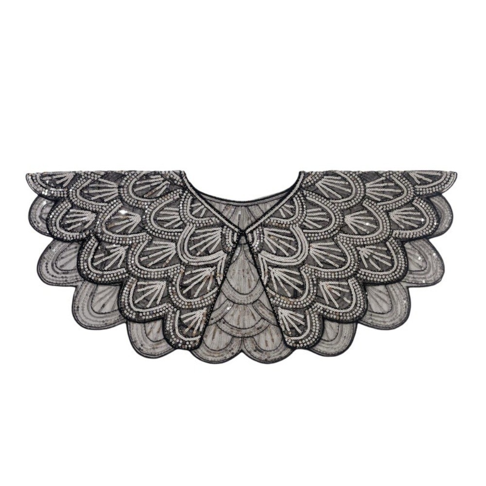 Art Deco Ausgehöhlter Schal mi – Vintage Fashion Art Bewertung und Preis