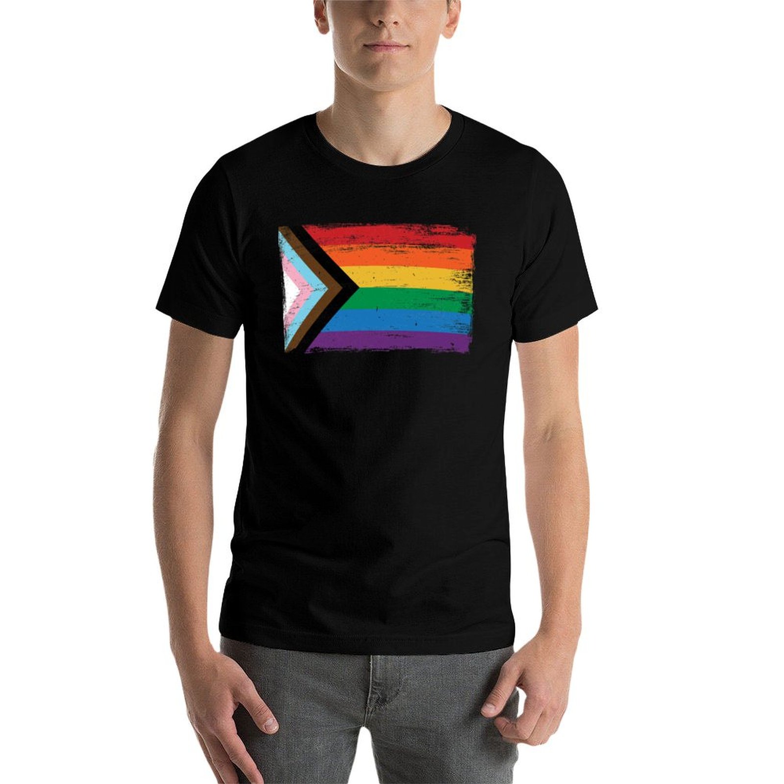 LGBTQ - Progress Pride Flag -  – Vintage Queer Fashion Bewertung und Preis