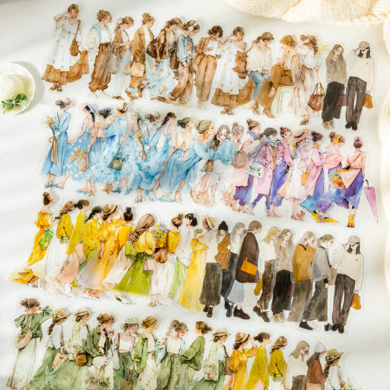 JIANQI 20 Stück/Packung Vintag – Vintage Fashion Journal Bewertung und Preis