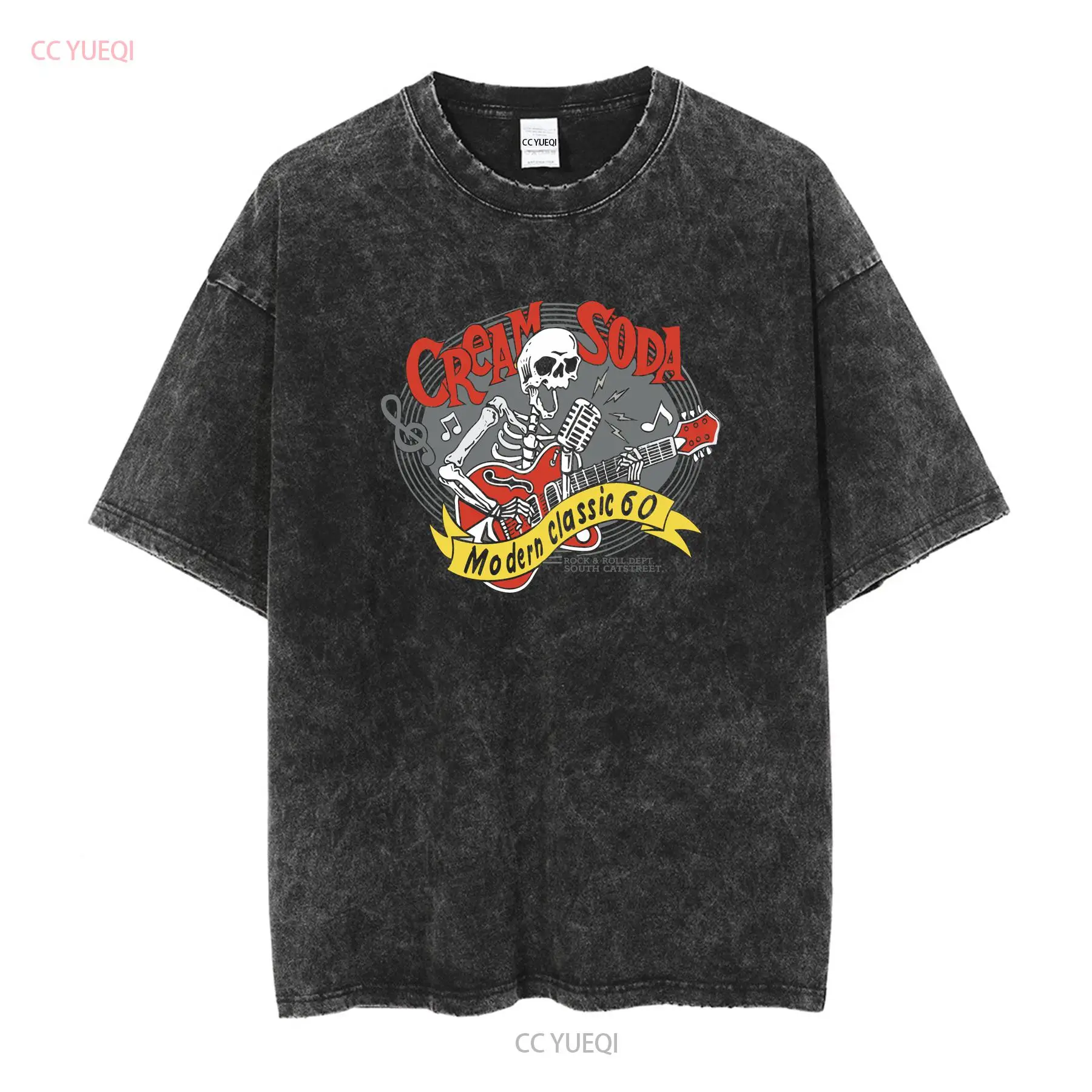 Cremefarbenes Soda Rock Roll T – Vintage Fashion Knitwear Bewertung und Preis