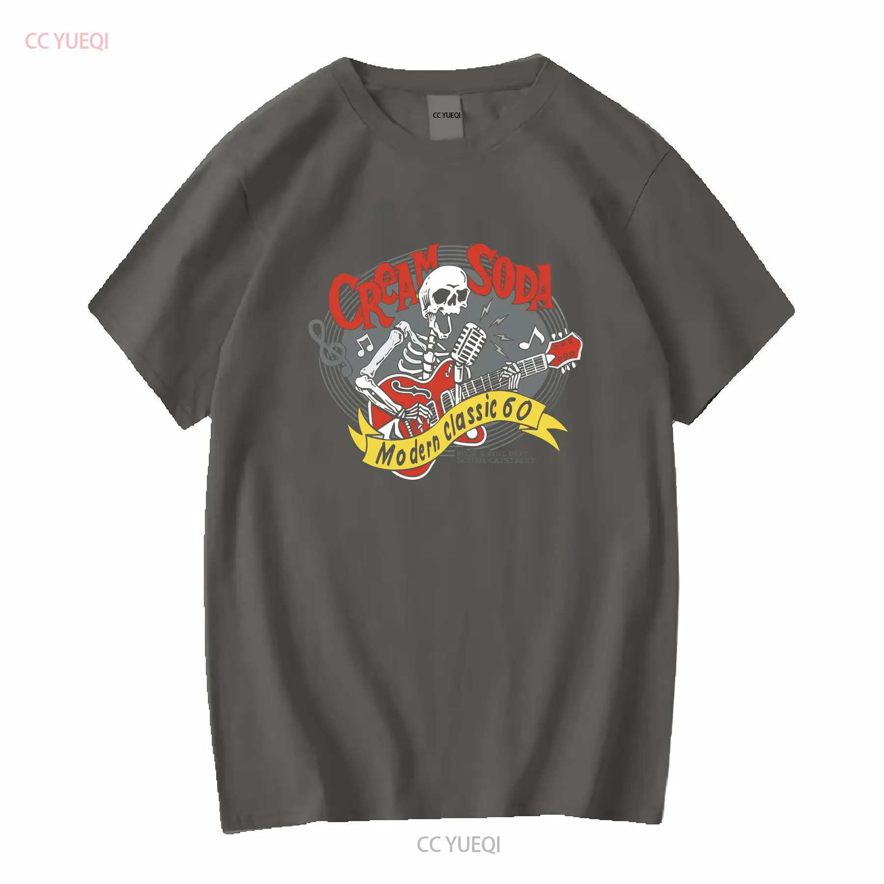 Cremefarbenes Soda Rock Roll T – Vintage Fashion Knitwear Bewertung und Preis